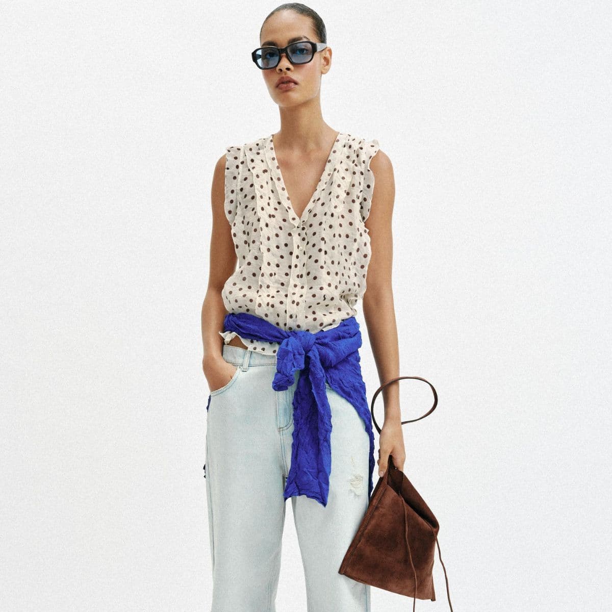  It's Officially Blouse Season—9 Zara, H&M and M&S Styles That Make Every Outfit Instantly Chicer 