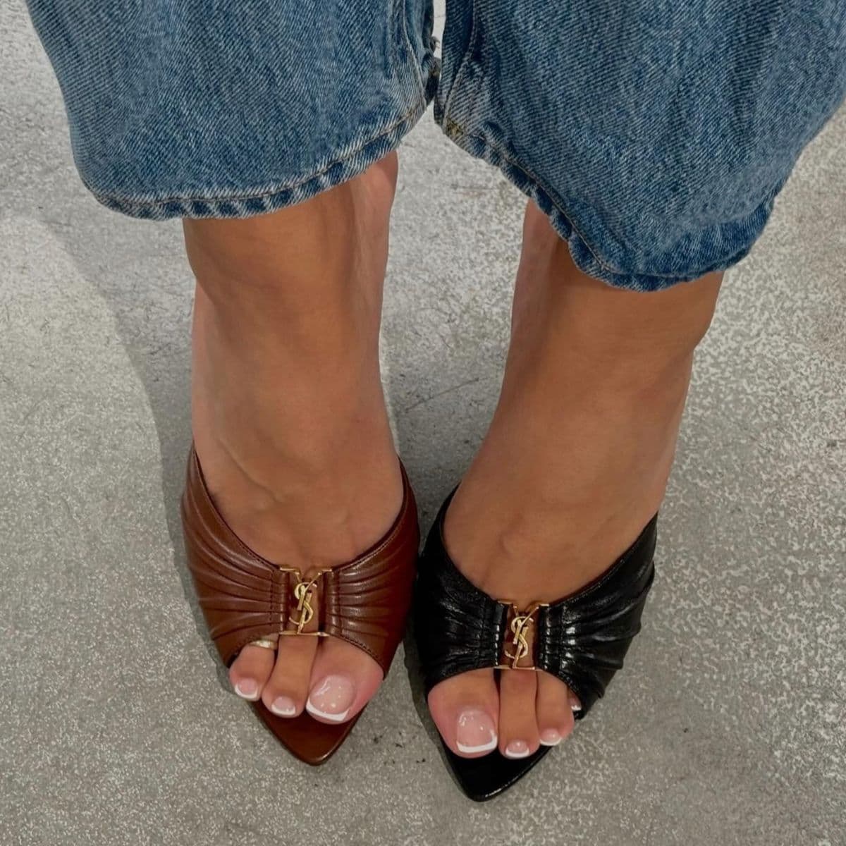  No, Not Milky—Fashion People Will Be Wearing This Understated Pedicure Trend Instead This Summer 