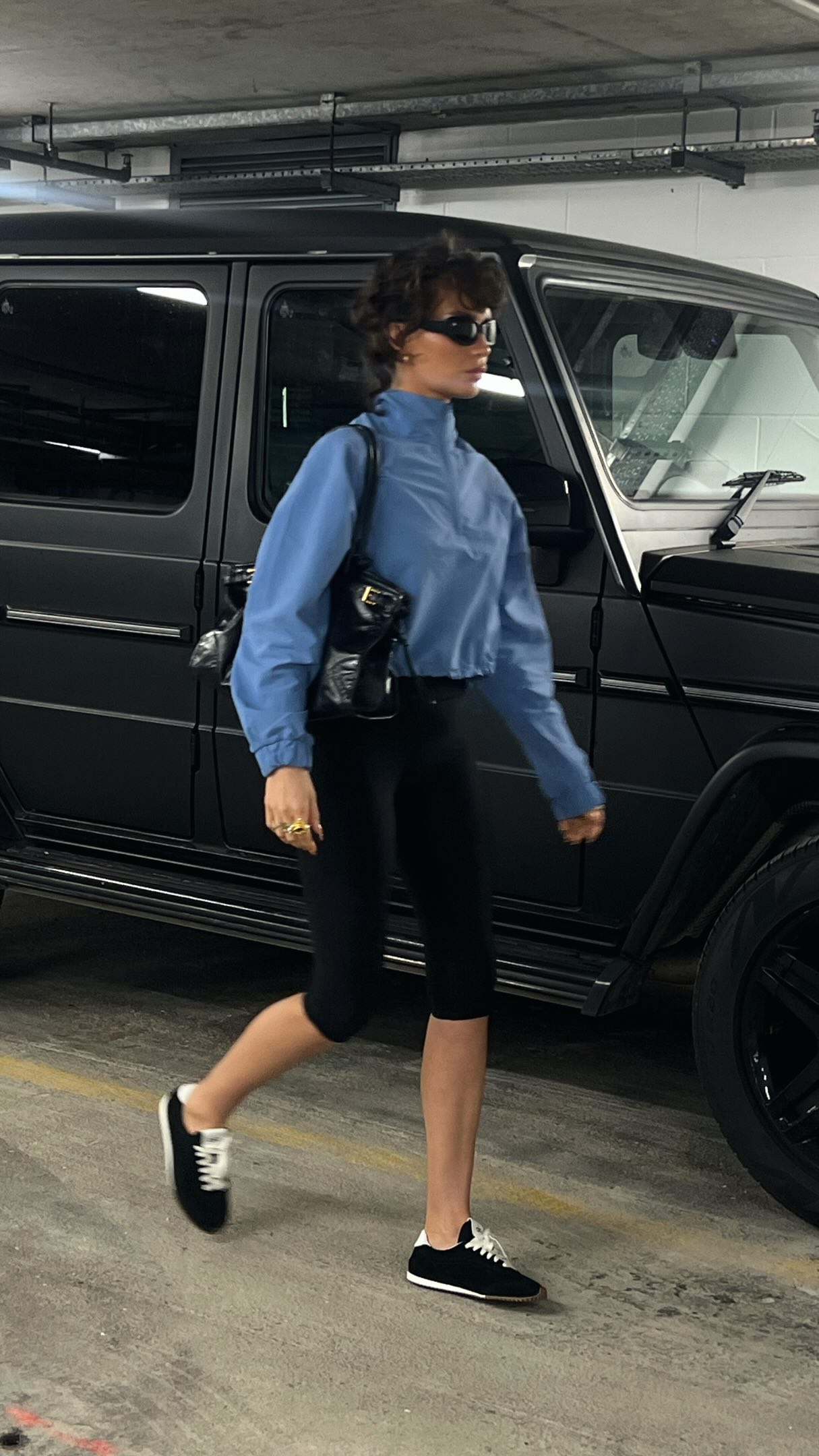 On the go & always in @alo 💙 ad
